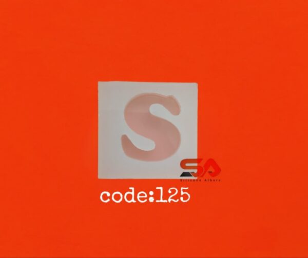 قالب سیلیکونی حروف تکی کد ۱۲۵ - Image 7