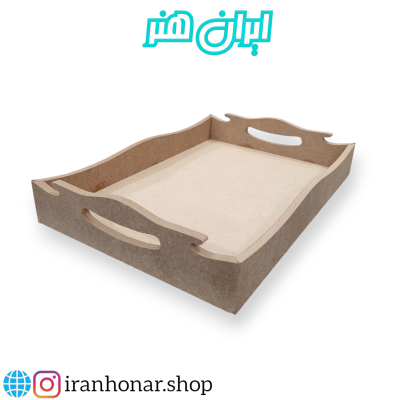 سینی طرحدار 25*35